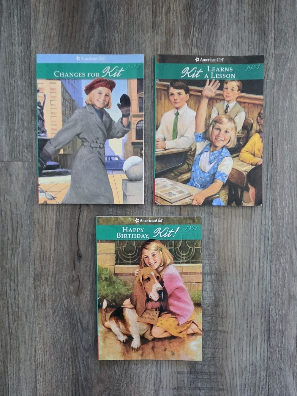 American Girl Kit Three Book Bundle